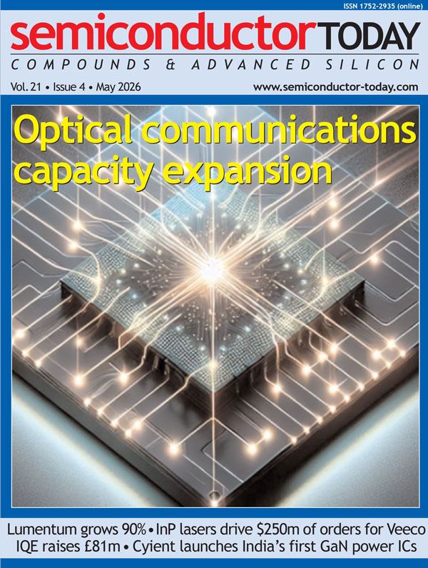 CLICK HERE: free registration for Semiconductor Today and Semiconductor Today ASIA