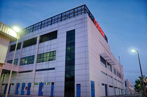 Osram's new wafer production building