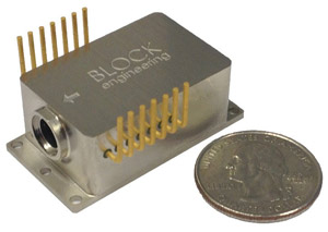 Block Engineering’s Mini-QCL OEM quantum cascade laser module.