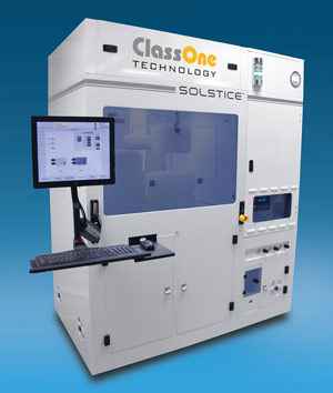 ClassOne Technology’s Solstice LT semi-automated electroplating system.