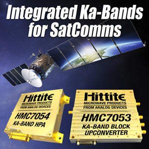 Ka-band HPA and block upconverter for single-carrier SatCom equipment. 