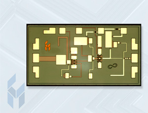 Custom MMIC's CMD214 die. 