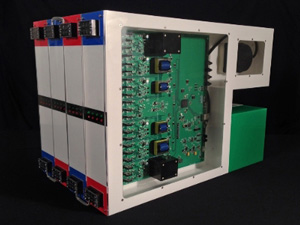 Fukushima SiC Applied Engineering's ultra-high-voltage pulse generator. 