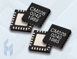Custom MMIC's new GaAs broadband low-noise amplifiers. 