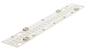 Picture: Samsung's inFlux linear LED modules for industrial lighting.