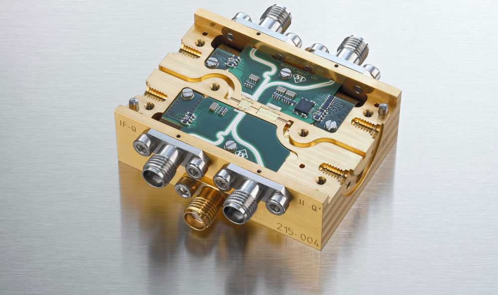 Similar RF module developed at Fraunhofer IAF. © Fraunhofer IAF