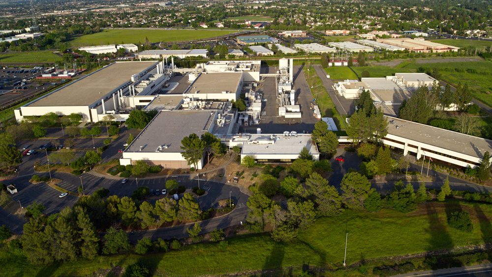 TSI Semiconductors’ plant in Roseville, California. 
