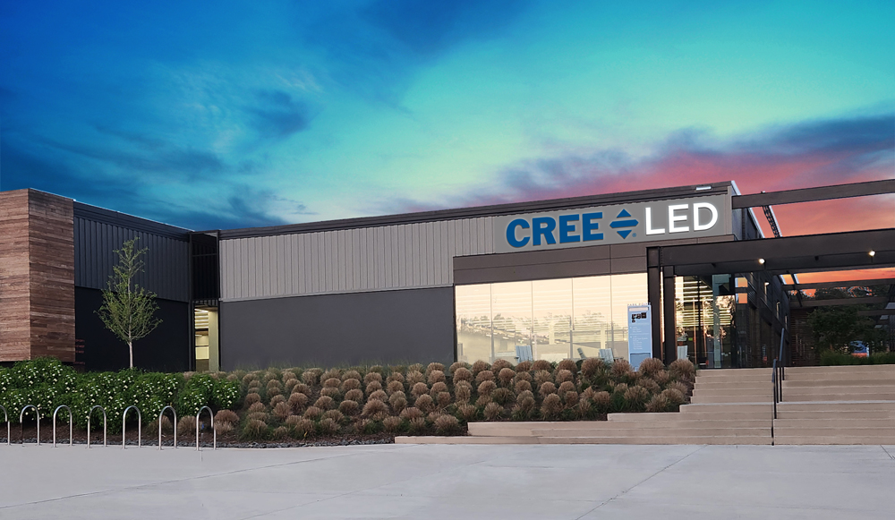 Cree LED’s new HQ at the Park Point campus in Research Triangle Park, NC. 