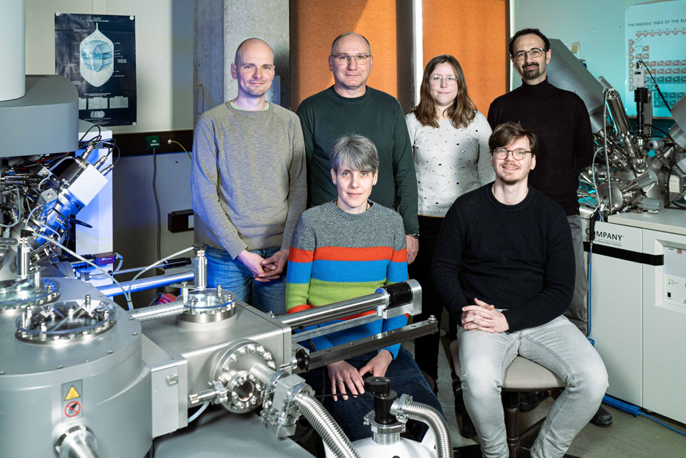 The Fraunhofer IAF team that worked on the epitaxy and characterization of AlYN/GaN heterostructures. (photo courtesy of Fraunhofer IAF). 