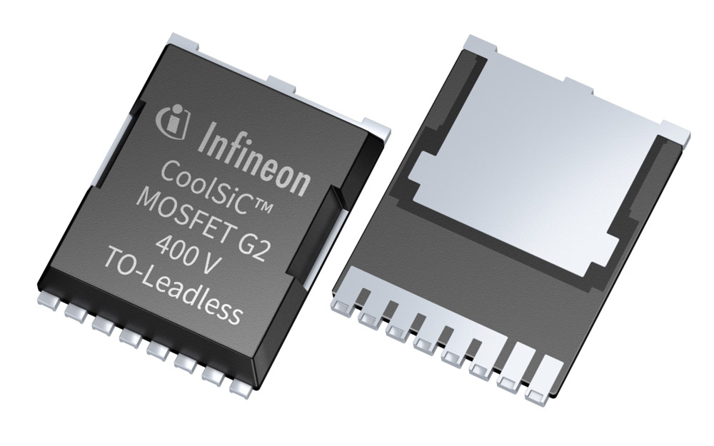 Infineon’s CoolSiC 400V MOSFETs, developed for the AC/DC stage of AI server power supplies.
