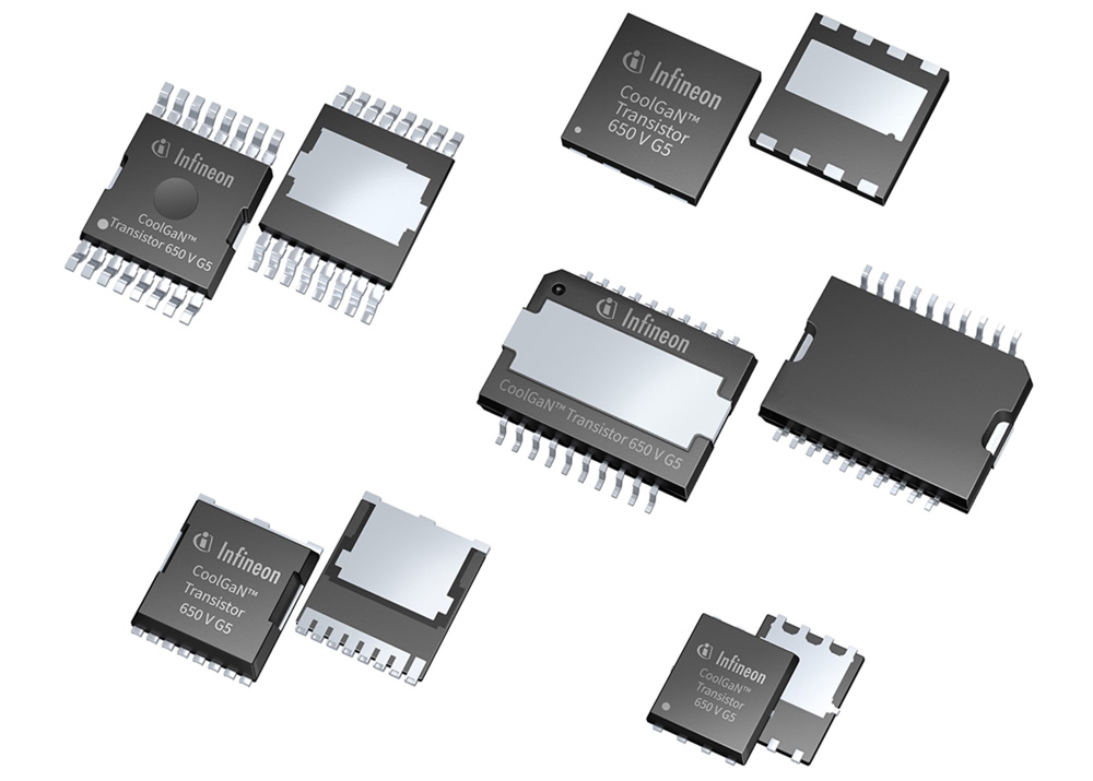 The new CoolGaN Transistors 650V G5 product family.