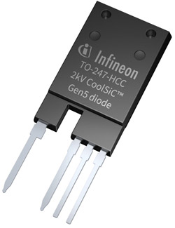 Infineon’s CoolSiC Schottky diode 2000V G5.