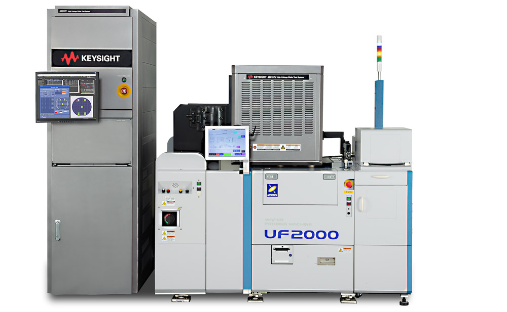 Keysight's 4881HV high-voltage wafer test system. 