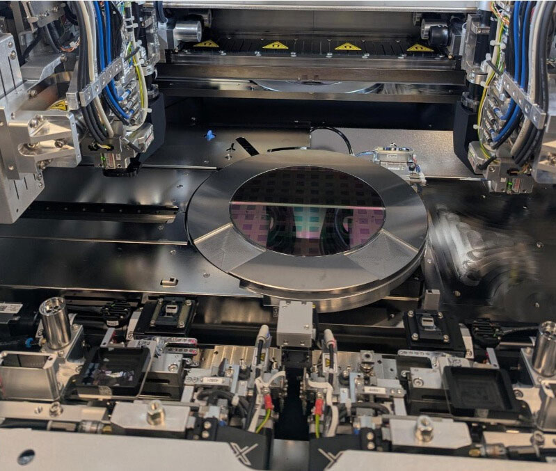 The Besi Datacon 8800 CHAMEO ultra plus system. 