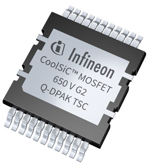 The Q-DPAK package complements the ongoing development of Infineon's new family of Topside Cooled (TSC) products.