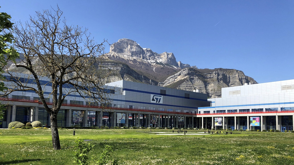 STMicroelectronics’ fab in Crolles, France. 