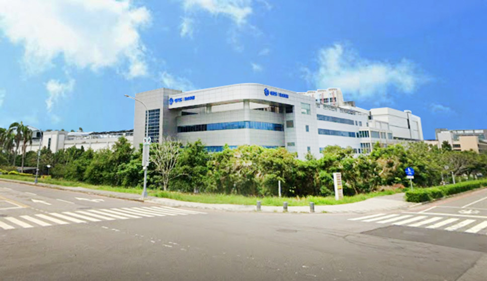 Foxconn’s micro-LED facility in Taichung, Taiwan. 