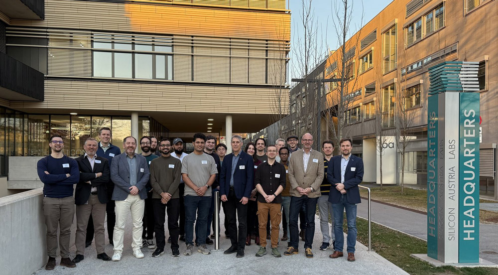 Group photo at the opening of the PERL Lab. 