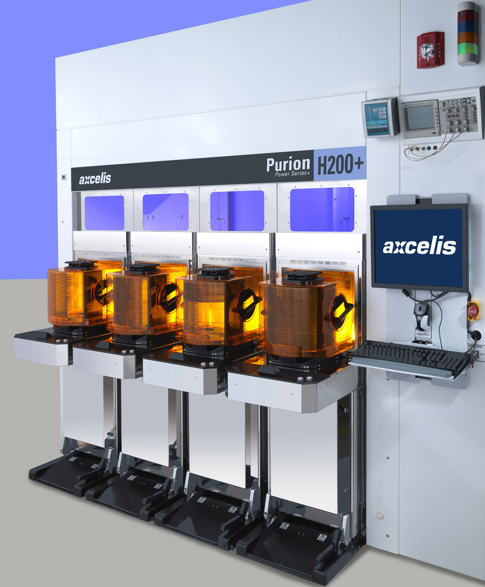 Axcelis' new Purion Power Series+ ion implant product platform. 