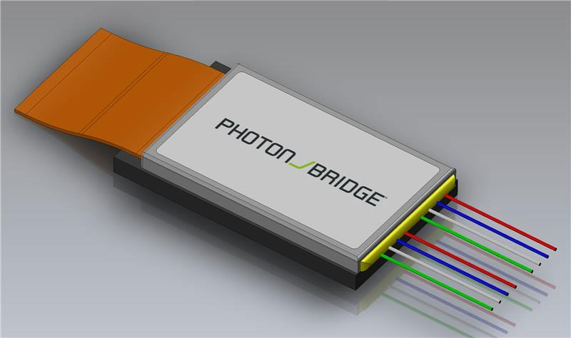 Photon Bridge DWDM external laser source TOSA. 
